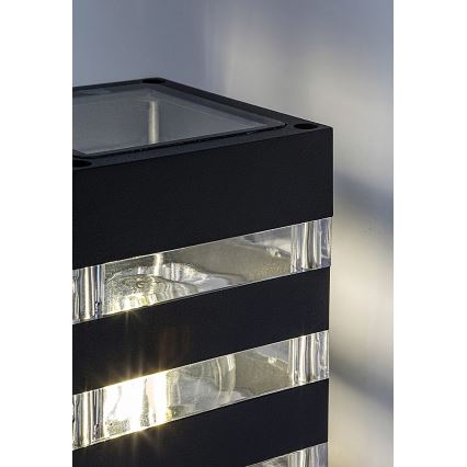 Rabalux - Iluminação de parede exterior 1xE27/12W/230V IP44