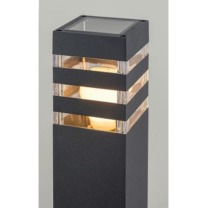 Rabalux - Candeeiro exterior 1xE27/12W/230V IP44