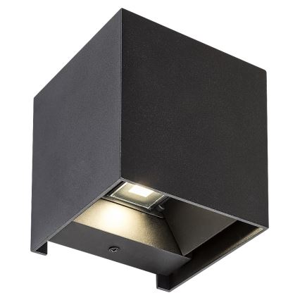 Rabalux - Iluminação de parede exterior 1xG9/42W/230V IP54 preta