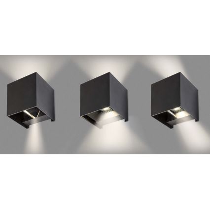 Rabalux - Iluminação de parede exterior 1xG9/42W/230V IP54 branca