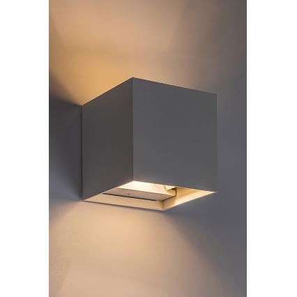 Rabalux - Iluminação de parede exterior 1xG9/42W/230V IP54 branca