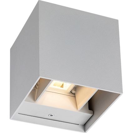 Rabalux - Iluminação de parede exterior 1xG9/42W/230V IP54 branca