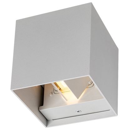 Rabalux - Iluminação de parede exterior 1xG9/42W/230V IP54 branca