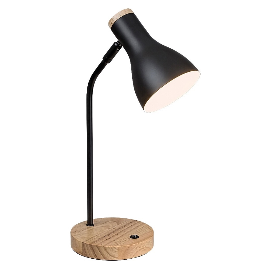 Rabalux - Candeeiro de mesa 1xE14/25W/230V árvore da borracha