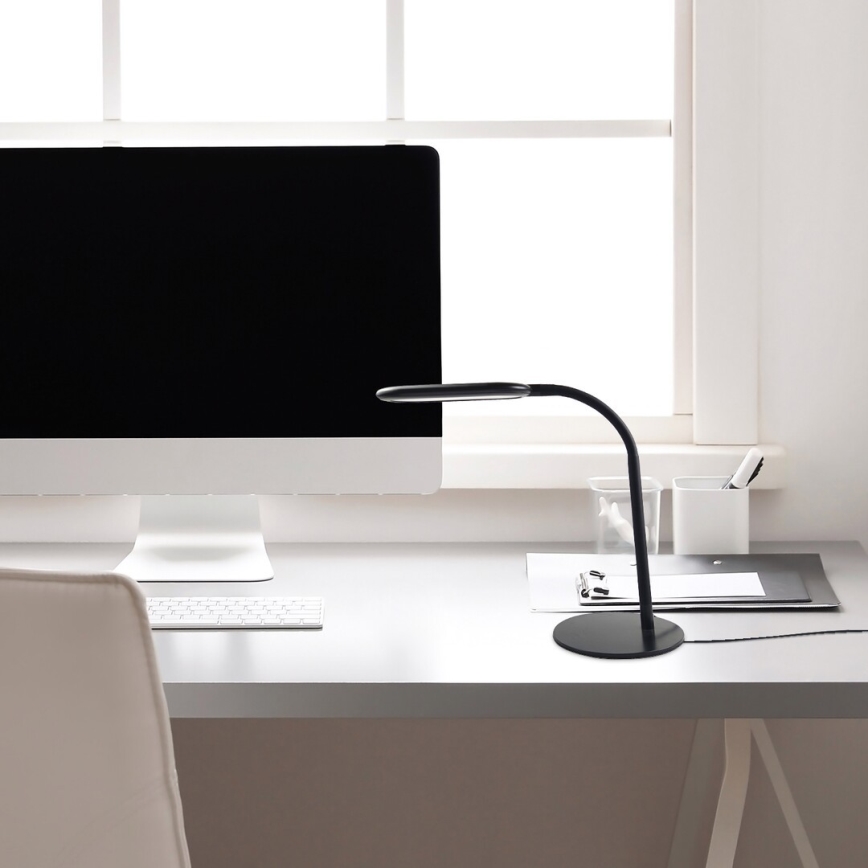 Rabalux - Candeeiro de mesa táctil LED com regulação LED/10W/230V 3000-6000K preto