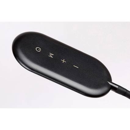 Rabalux - Candeeiro de mesa táctil LED com regulação LED/10W/230V 3000-6000K preto