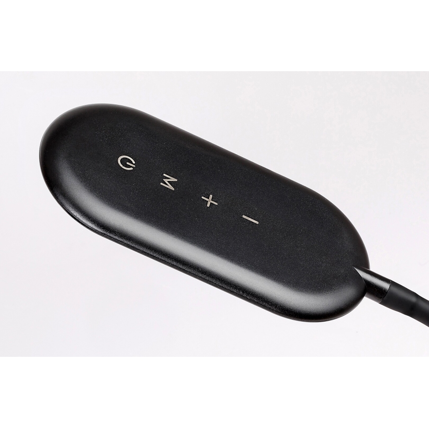 Rabalux - Candeeiro de mesa táctil LED com regulação LED/10W/230V 3000-6000K preto