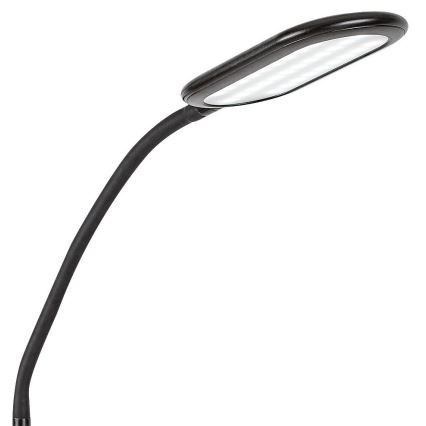 Rabalux - LED Regulação touch candeeiro de chão LED/10W/230V 3000-6000K preto