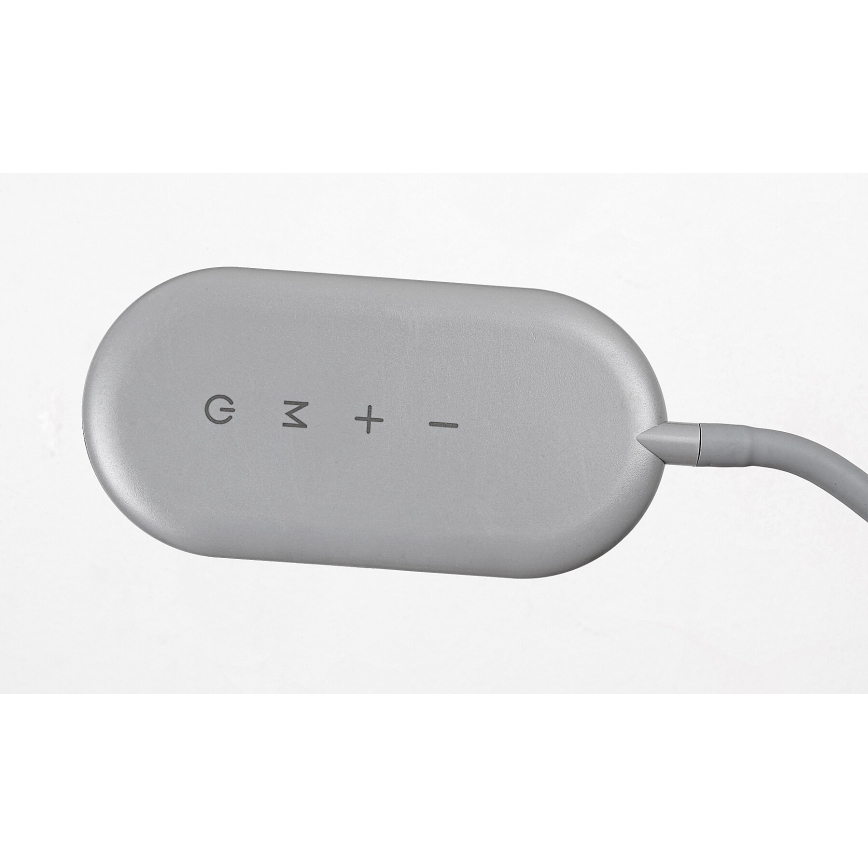Rabalux - LED Regulação touch candeeiro de chão LED/10W/230V 3000-6000K cinzento