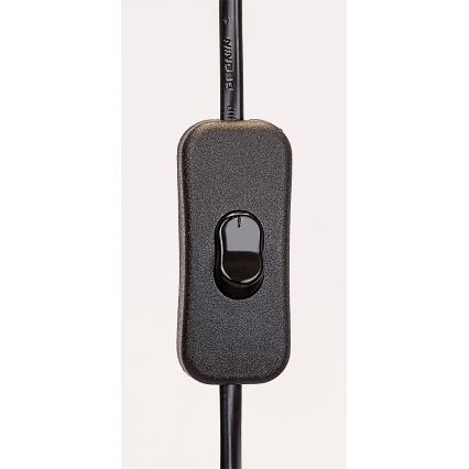 Rabalux - Candeeiro de chão 1xE27/40W/230V branco/prateado