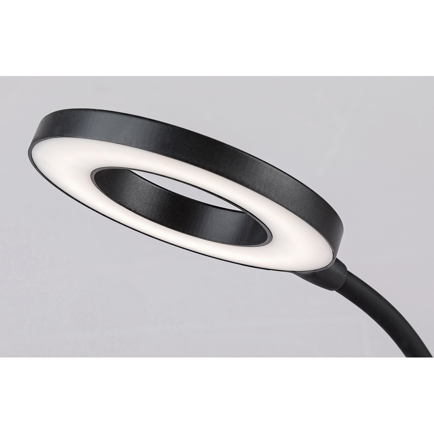 Rabalux - LED Candeeiro de mesa táctil com regulação e carregamento sem fios LED/5W/5V 2700-6000K preto