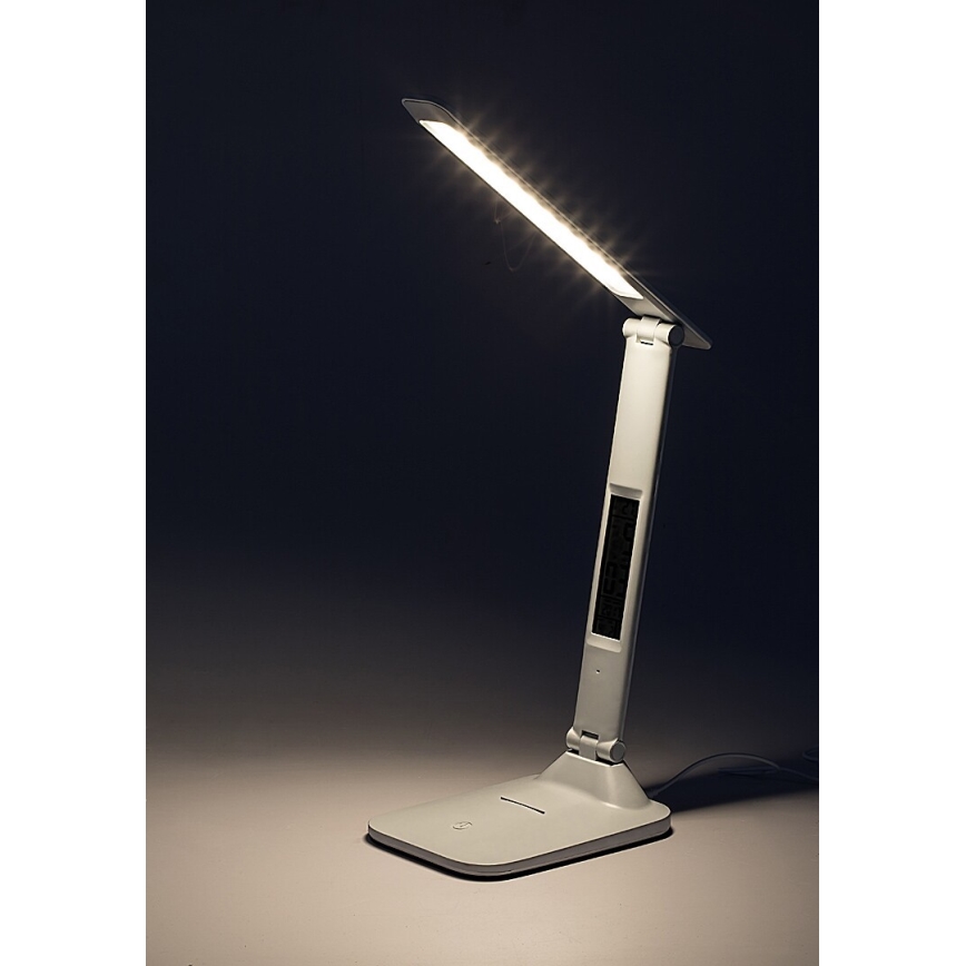 Rabalux - Candeeiro de mesa LED com regulação e ecrã LED/5W/5V 2600mAh 3000-6000K