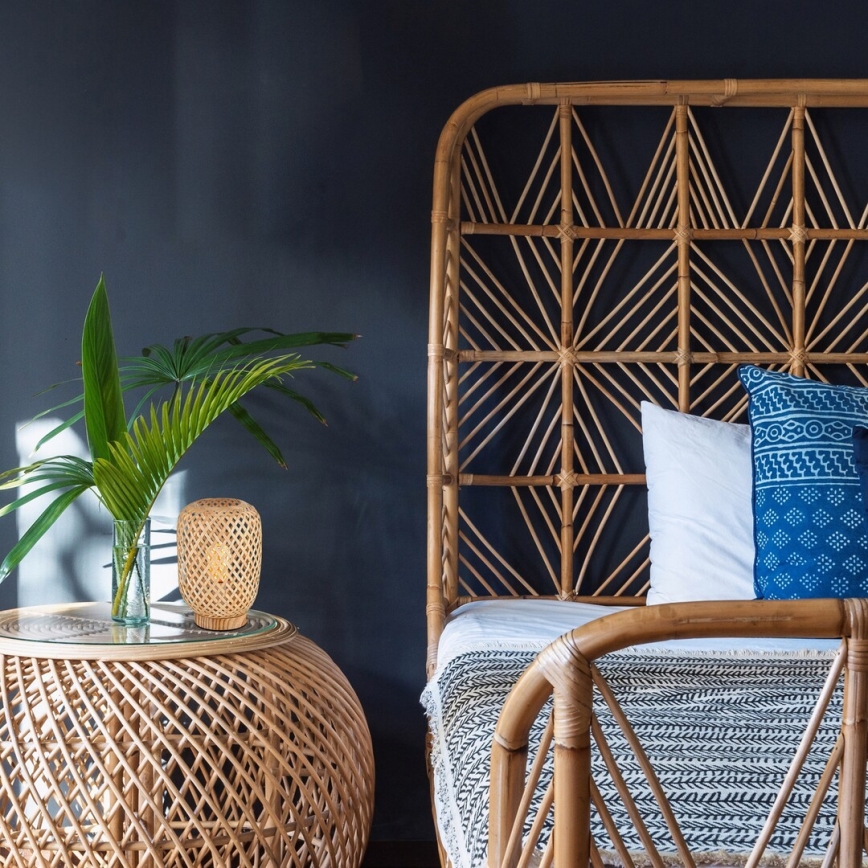 Rabalux - Lâmpada de mesa 1xE14/25W/230V rattan