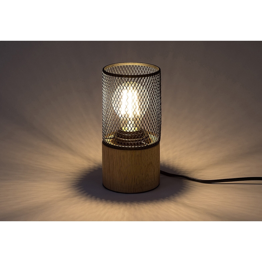 Rabalux - Candeeiro de mesa 1xE27/25W/230V faia