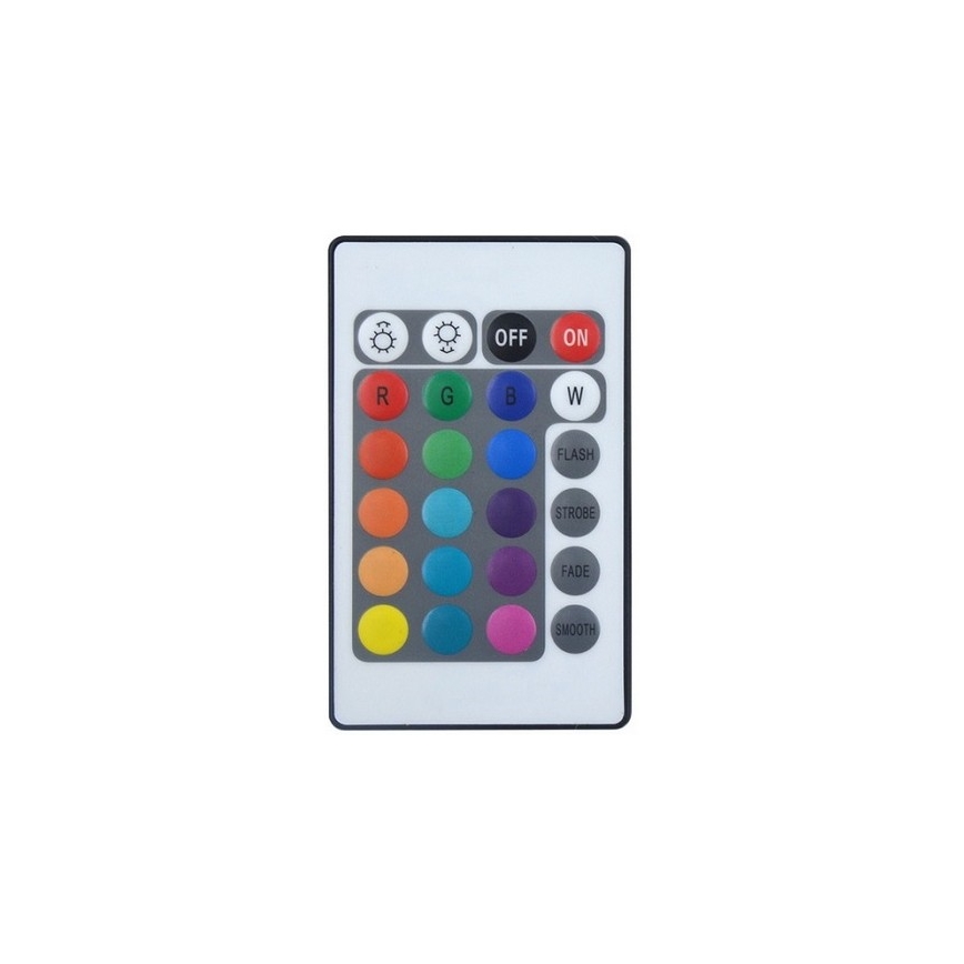 Rabalux - Candeeiro de chão LED RGB com regulação LED/19W/230V + controlo remoto