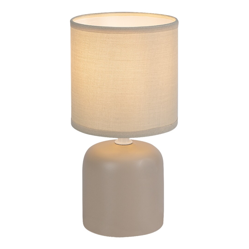 Rabalux - Candeeiro de mesa 1xE14/40W/230V bege