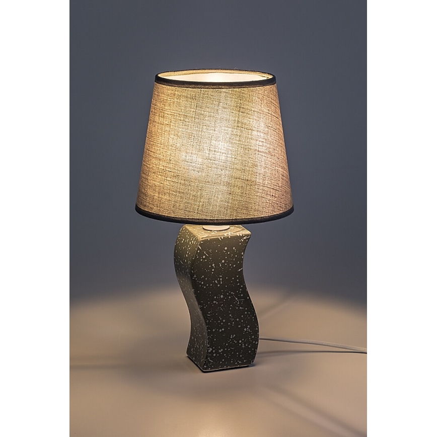 Rabalux - Candeeiro de mesa 1xE14/40W/230V cinzento