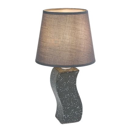 Rabalux - Candeeiro de mesa 1xE14/40W/230V cinzento