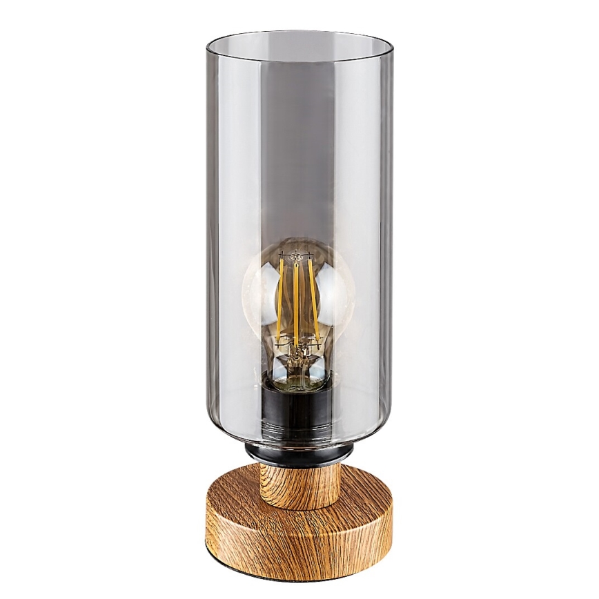 Rabalux - Candeeiro de mesa 1xE27/25W/230V carvalho