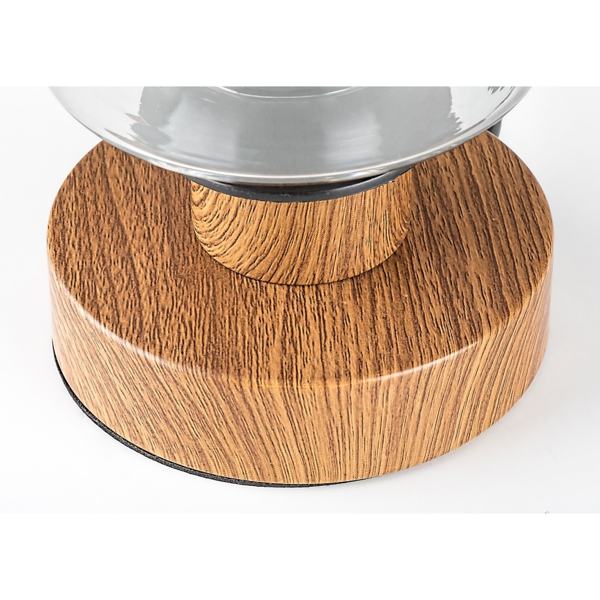 Rabalux - Candeeiro de mesa 1xE27/25W/230V carvalho