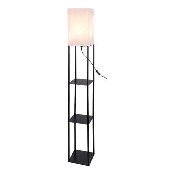 Rabalux 74191 - Candeeiro de pé com prateleiras BRONN 1xE27/40W/230V