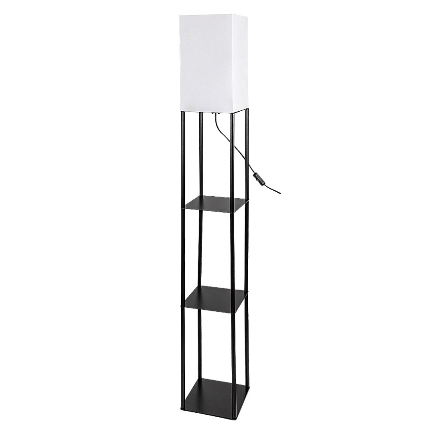 Rabalux 74191 - Candeeiro de pé com prateleiras BRONN 1xE27/40W/230V