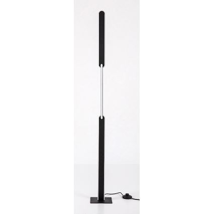 Rabalux - Candeeiro de chão LED com regulação LED/33W/230V 3000/4000K preto