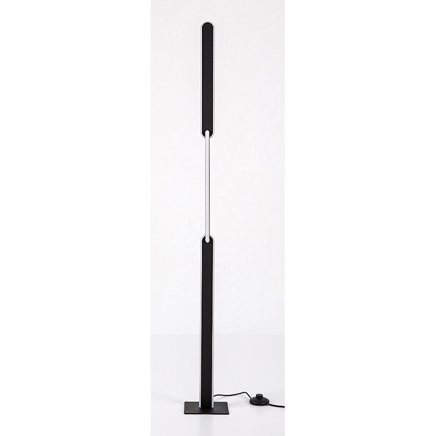 Rabalux - Candeeiro de chão LED com regulação LED/33W/230V 3000/4000K preto