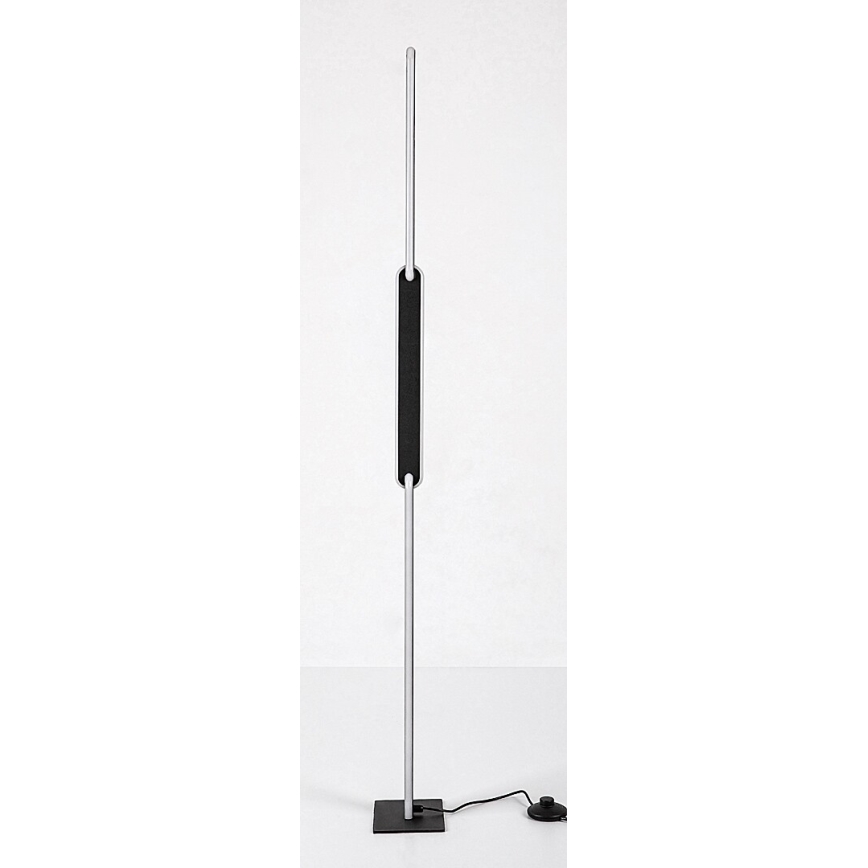 Rabalux - Candeeiro de chão LED com regulação LED/33W/230V 3000/4000K preto