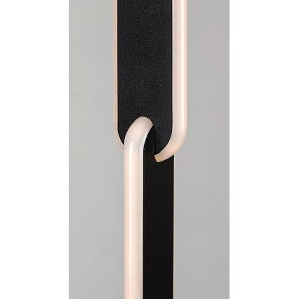 Rabalux - Candeeiro de chão LED com regulação LED/33W/230V 3000/4000K preto