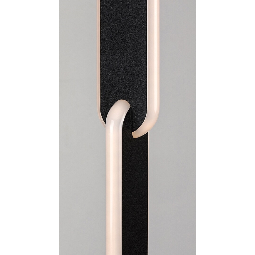 Rabalux - Candeeiro de chão LED com regulação LED/33W/230V 3000/4000K preto