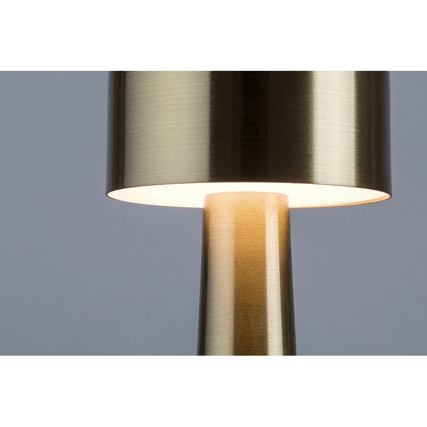Rabalux 74207 - Candeeiro de mesa tátil recarregável LED SENAN LED/2,7W/5V 1200mAh dourado