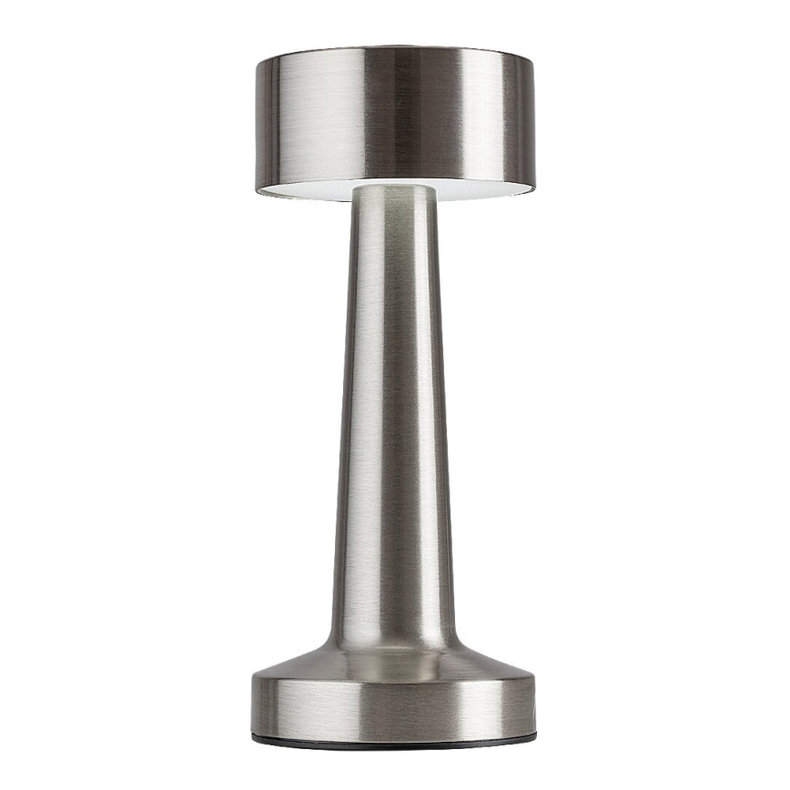 Rabalux - LED Candeeiro de mesa tátil LED/2,7W/5V 1200mAh 3000/4000/6000K cromado mate