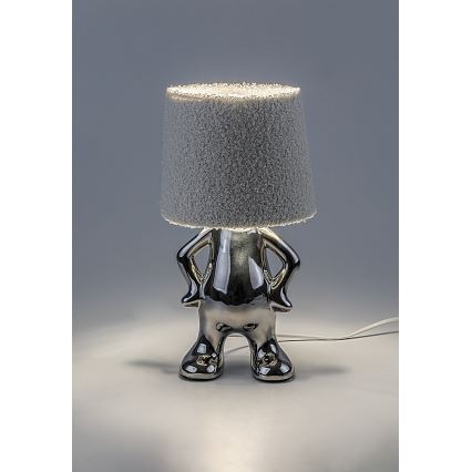 Rabalux - Candeeiro de mesa 1xE14/40W/230V cromado brilhante