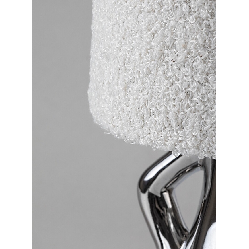 Rabalux - Candeeiro de mesa 1xE14/40W/230V cromado brilhante