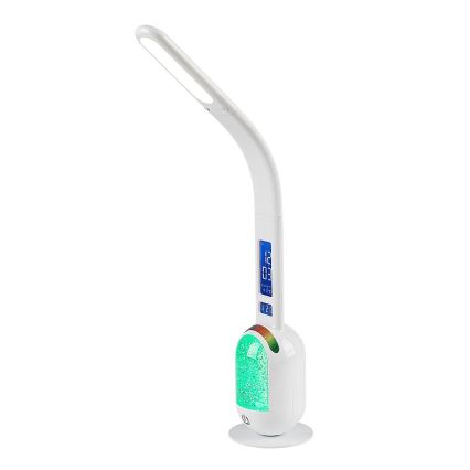 Rabalux - Candeeiro de mesa LED RGB com regulação LED/5W/230V branco