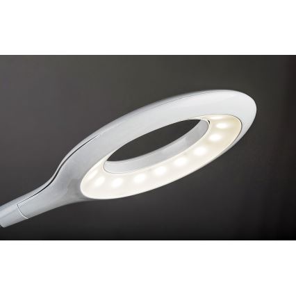 Rabalux - Candeeiro de mesa LED RGB com regulação LED/4W/230V branco