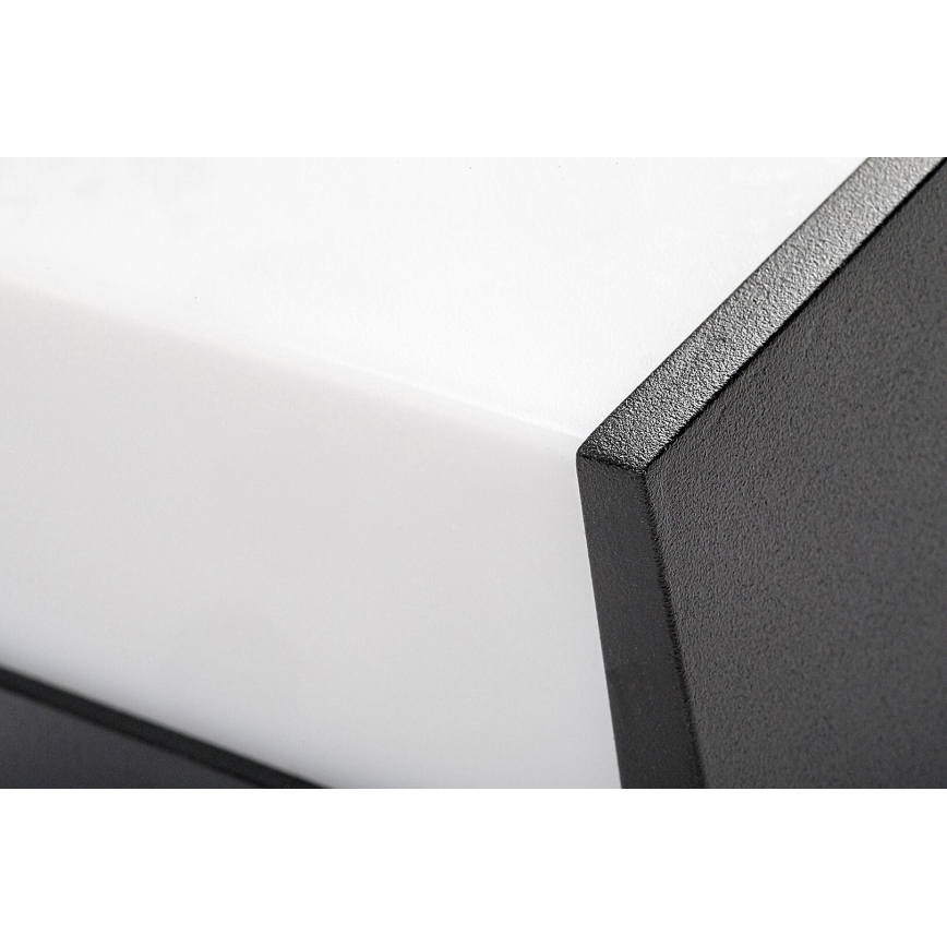 Rabalux - Iluminação de parede exterior LED LED/12W/230V preta IP54