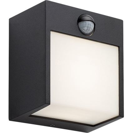 Rabalux - Iluminação de parede exterior LED com sensor LED/12W/230V IP54