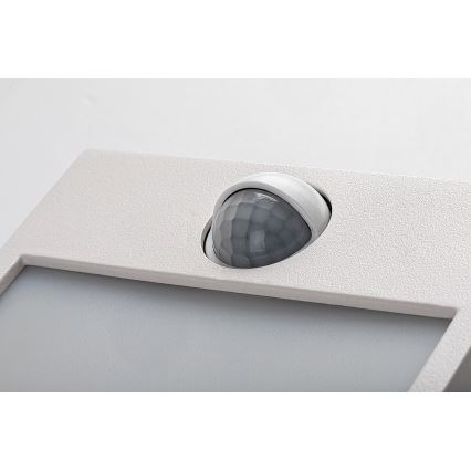Rabalux - Iluminação de parede exterior LED com sensor LED/12W/230V IP44