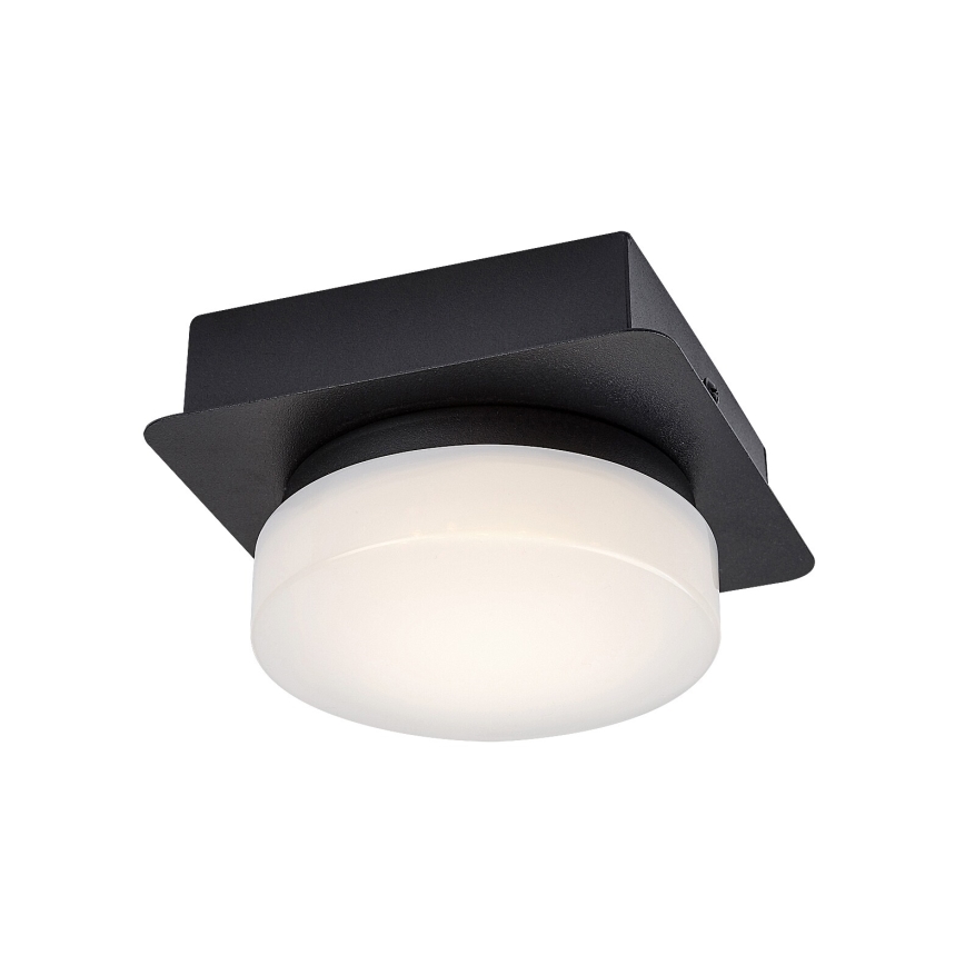 Rabalux - Iluminação de teto de casa de banho LED LED/5W/230V IP44 4000K preto