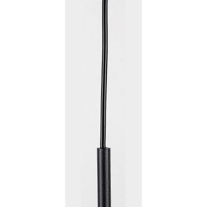 Rabalux - Bathroom candelabro suspenso 1xE27/15W/230V preto IP44