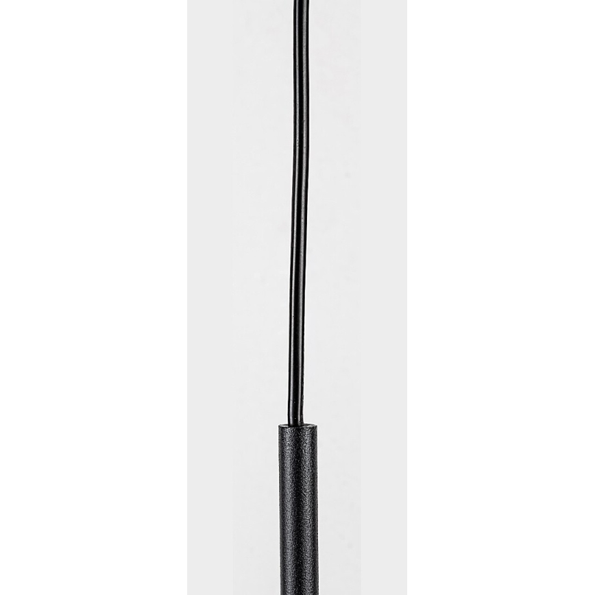Rabalux - Bathroom candelabro suspenso 1xE27/15W/230V preto IP44