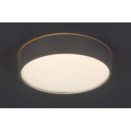 Rabalux - Iluminação de teto LED LED/18W/230V IP44 4000K prateado diâmetro 28 cm