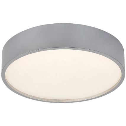 Rabalux - Iluminação de teto LED LED/18W/230V IP44 4000K prateado diâmetro 28 cm