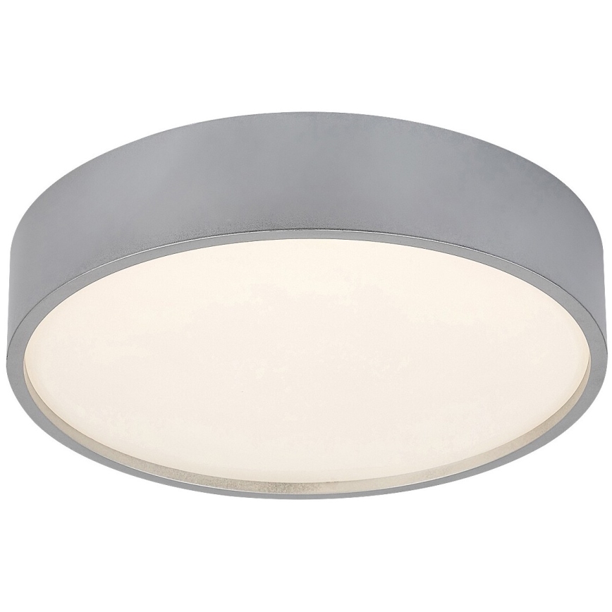 Rabalux - Iluminação de teto LED LED/18W/230V IP44 4000K prateado diâmetro 28 cm