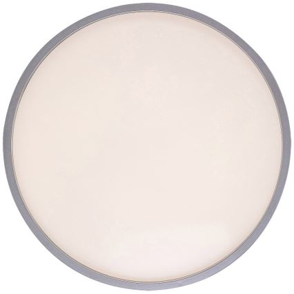 Rabalux - Iluminação de teto LED LED/18W/230V IP44 4000K prateado diâmetro 28 cm