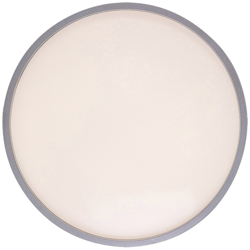 Rabalux - Iluminação de teto LED LED/18W/230V IP44 4000K prateado diâmetro 28 cm