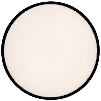 Rabalux - Plafon LED com sensor LED/19W/230V IP44 4000K diâmetro 28,5 cm preto