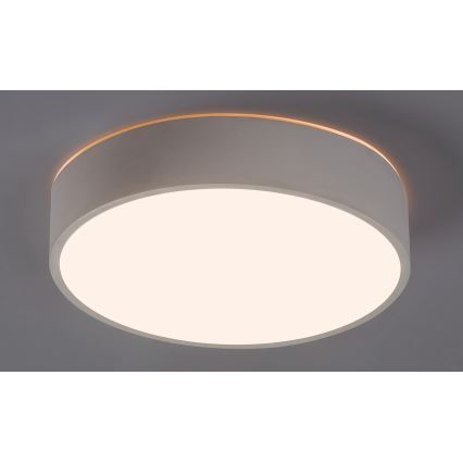 Rabalux - Iluminação de teto LED com sensor LED/19W/230V IP44 4000K diâmetro 28,5 cm branco